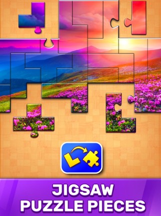 Jigsaw Puzzle Blocks Image
