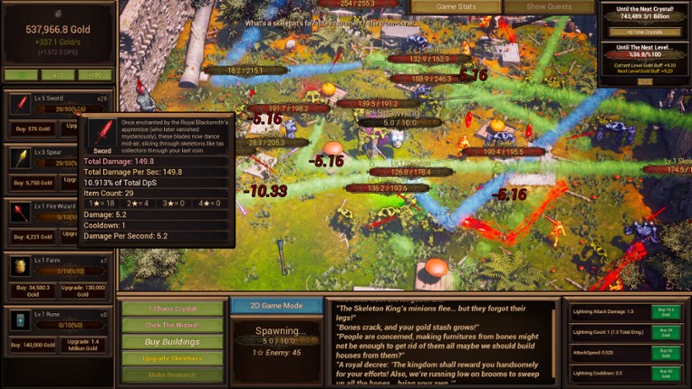 Kill The Skeletons screenshot