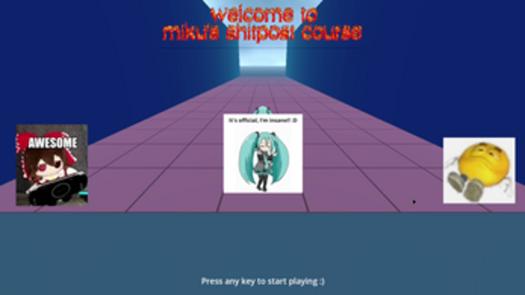 miku's shitpost course screenshot