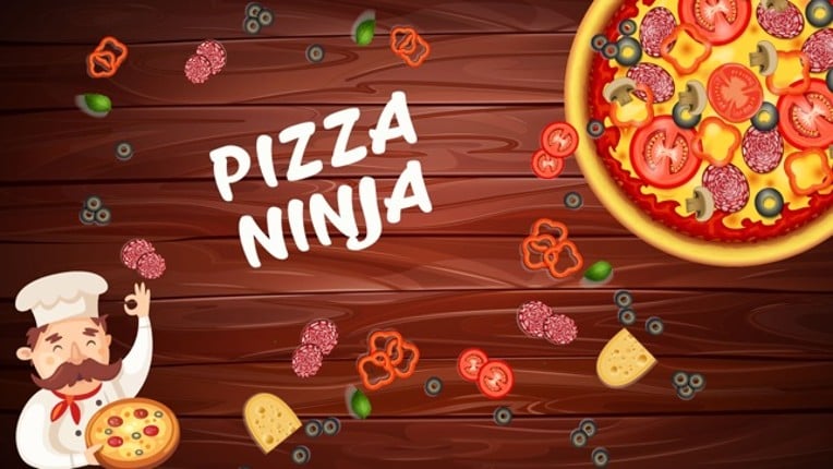 Pizza Ninja - Be Ninja &amp; Cut pizza top free games screenshot