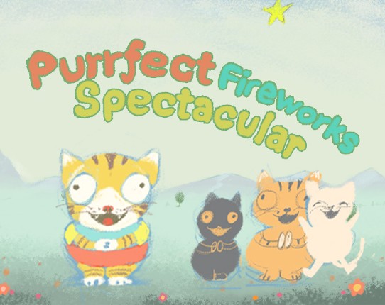 Purrfect Fireworks Spectacular Image