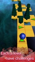 Rolling Ball Speedy - Dodge Obstacles to the End Image