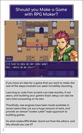 RPG Maker MZ for Beginners - Vol. 1 Image