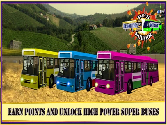 School Bus Demolition Crash Championship - Derby Racing Simulator screenshot