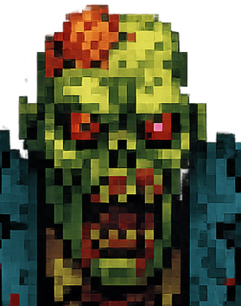 Serious Zombie Image