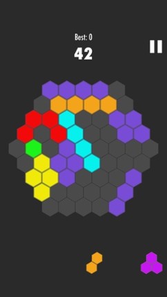 Super Block-Hexagon Puzzle screenshot