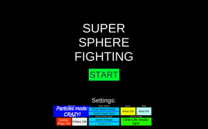 SUPER SPHERE FIGHTING screenshot