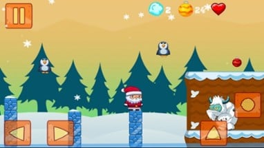 Christmas Adventure Games - Santa claus elf on the Image