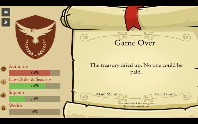 Deck of Mandate screenshot