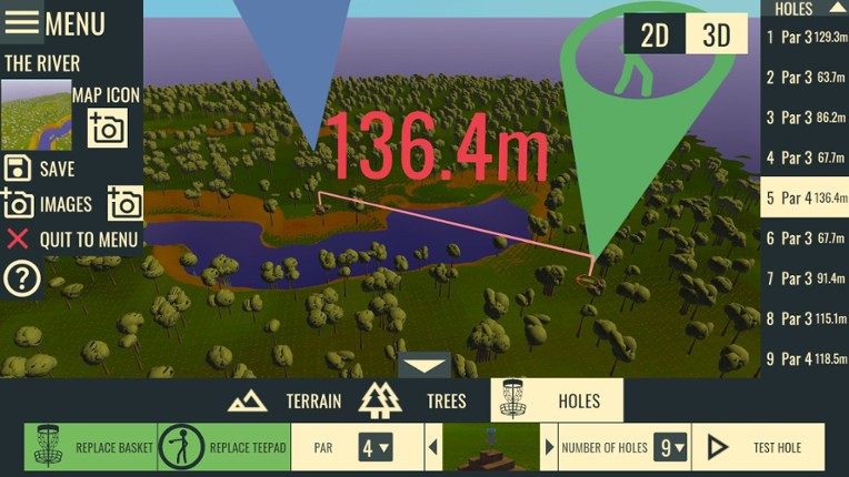 Disc Golf Online screenshot