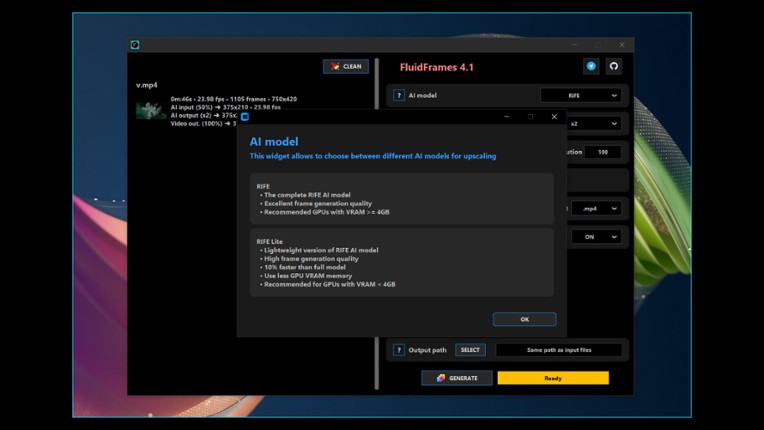 FluidFrames screenshot