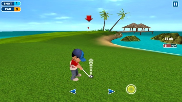 Flying Golf 3D screenshot