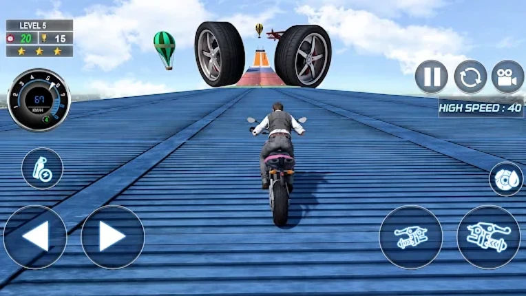 Bike Stunts Race : Bike Games screenshot