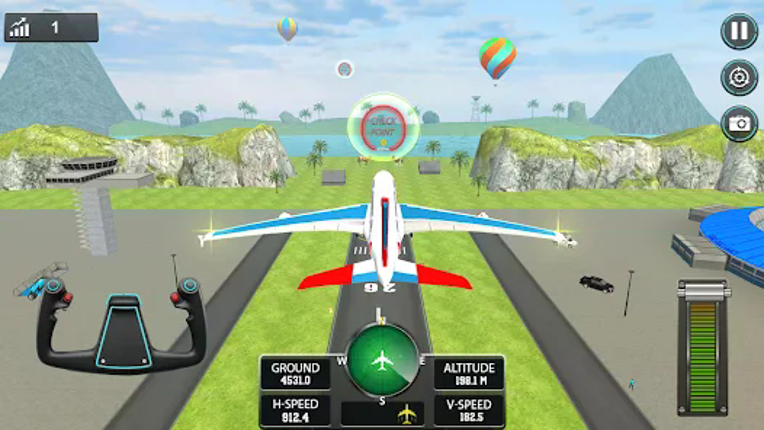 Sky Pilot 3D : Airplane Game screenshot