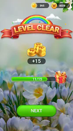 Word Cross Flower Garden screenshot