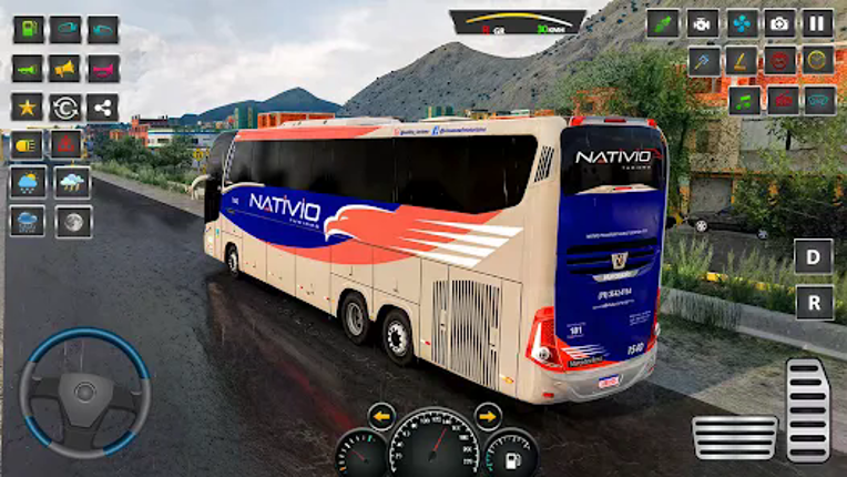 Real Offroad Bus Game 3D screenshot