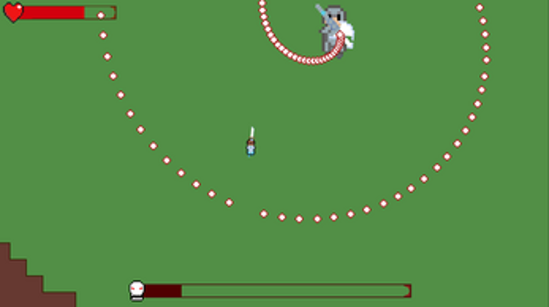 a BLADE in bullet hell screenshot