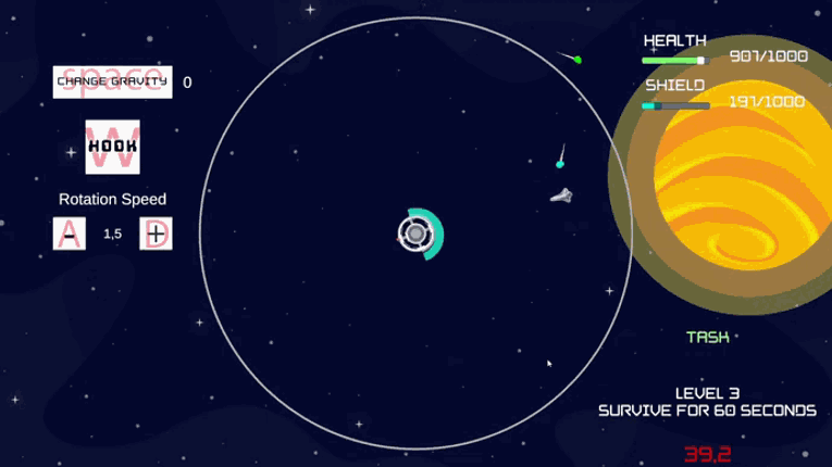 Gravity screenshot