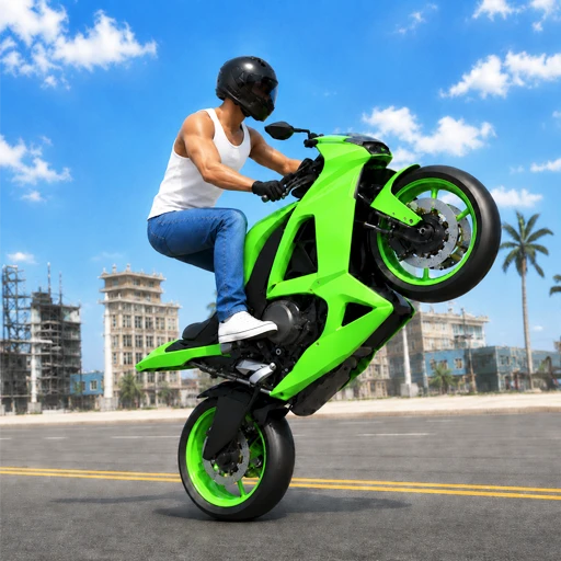 Games like Traffic Bike: Wheelie Stunt