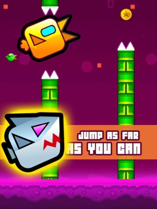 Geometry Birds - Iron Wings Avoid Hit Color Stack Image