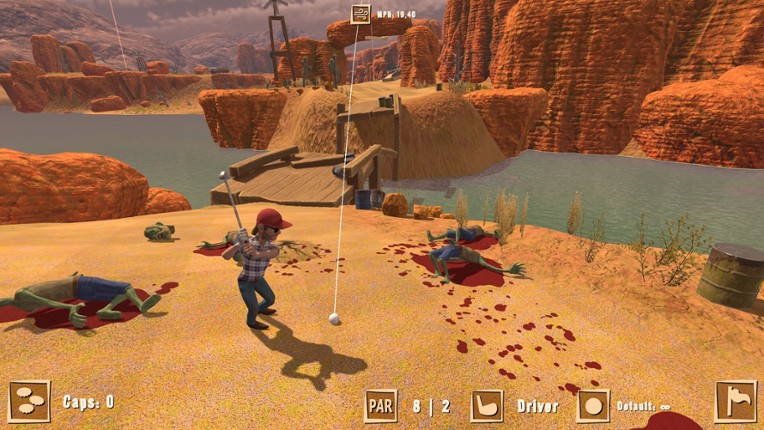 Golf VS Zombies screenshot