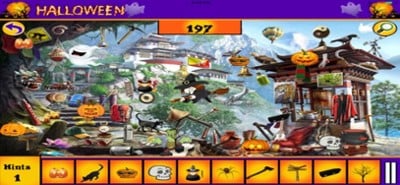 Halloween City Hidden Objects Image