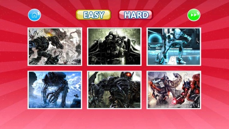 Heroes Robot Jigsaw Puzzles Photo HD 2 in 1 screenshot