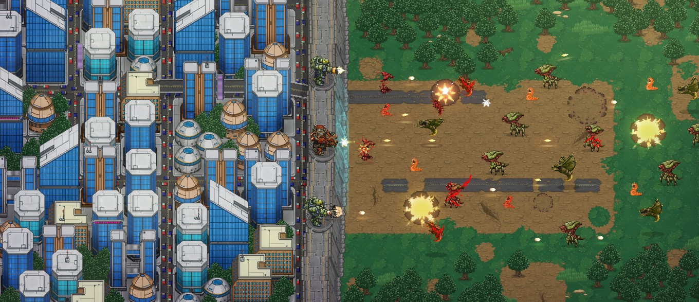 Games like Mechs V Kaijus (Alpha! )