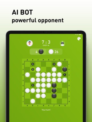 Reversi - AI bot screenshot