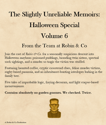 Slightly Unreliable Memoirs: Volume 6 Image