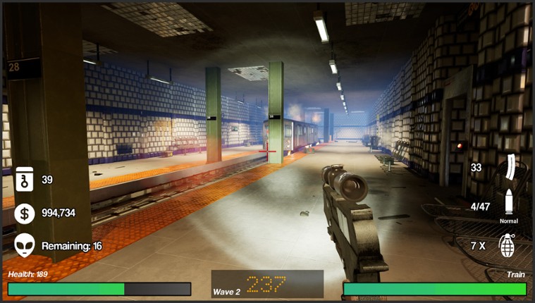 Subway Invasion screenshot