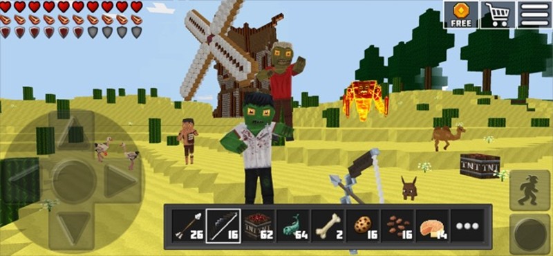 World of Cubes Craft & Mine 3D screenshot