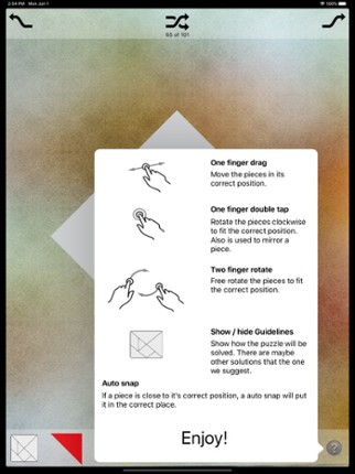 101 Tangrams screenshot