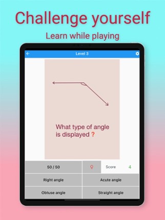 4th Grade Math Challenge Game screenshot