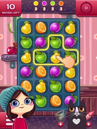 Agnes' Fruits Match-3 Puzzle screenshot