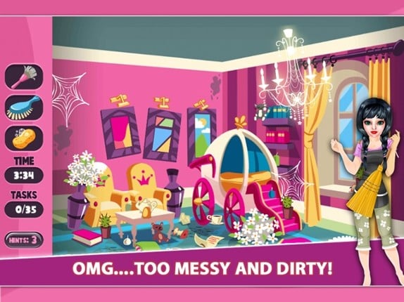 Doll House Cleaning Craft screenshot