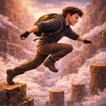 Skybound Only Up Parkour Image