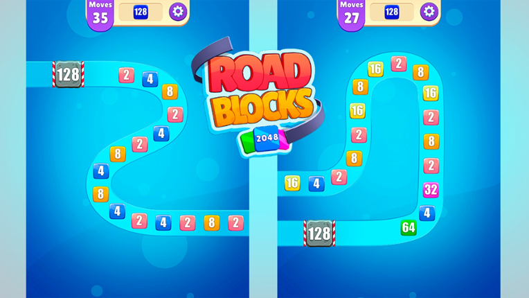 Road Blocks 2048 Image