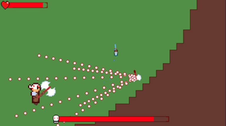 a BLADE in bullet hell screenshot