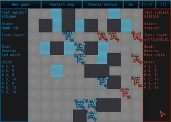 AI tactical rumble. Test subject Image
