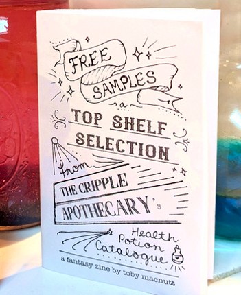 Free Samples: a Top Shelf Selection from the Cripple Apothecary's Health Potion Catalogue Image