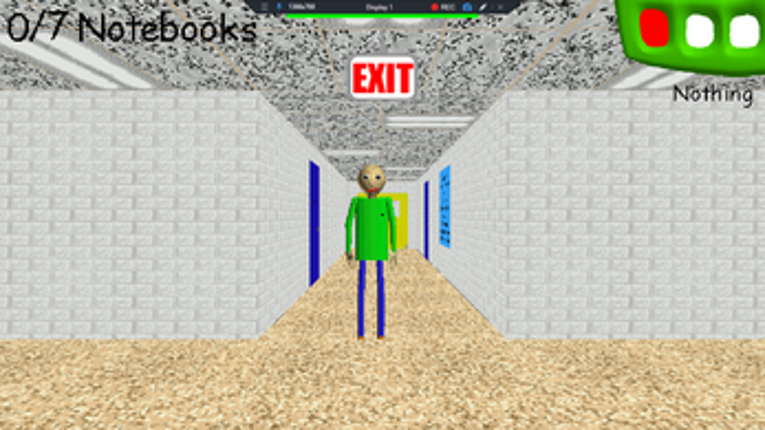 Police Officer In Baldi's Basics screenshot