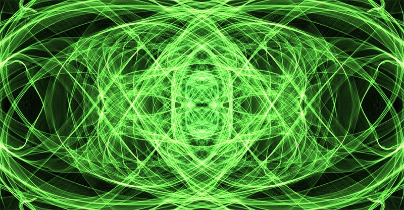 Games like Green Abstract Fractal Art ~ Liquid Light Series #2