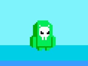 green alien fall guys Image