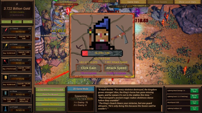 Kill The Skeletons screenshot