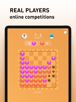 Reversi - AI bot screenshot