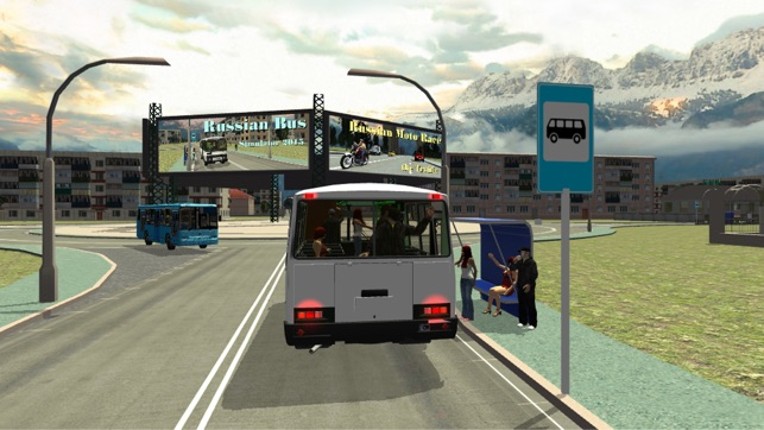 Russian Bus Simulator 3D screenshot