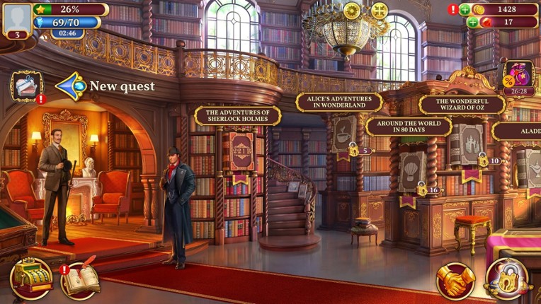 Sherlock: Hidden Object & Match-3 Mystery screenshot
