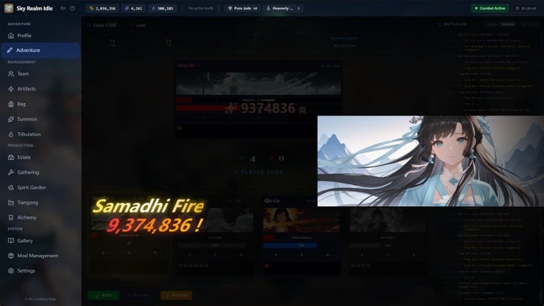 Sky Realm Idle screenshot