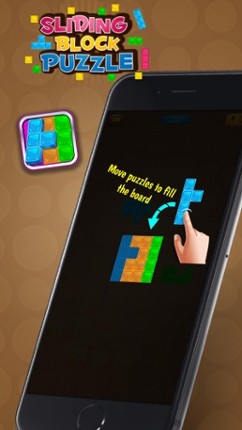 Sliding Block Puzzle – Best Logic Board Game with Colorful Tangram Blocks screenshot